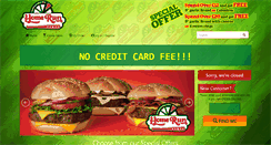 Desktop Screenshot of homerunpizzas.co.uk